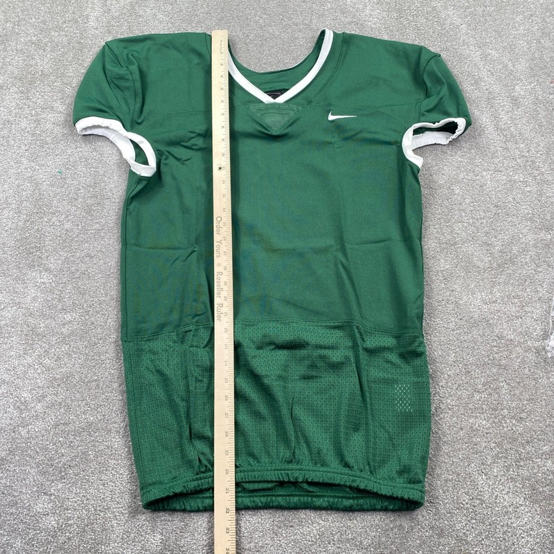 Nike Football Practice Jersey Mens XL Green White Swoosh Training Top gallery