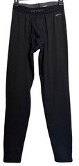 Carhartt Force Size Small Heavyweight Men’s Black Knit Base Layer Pant Termal NW