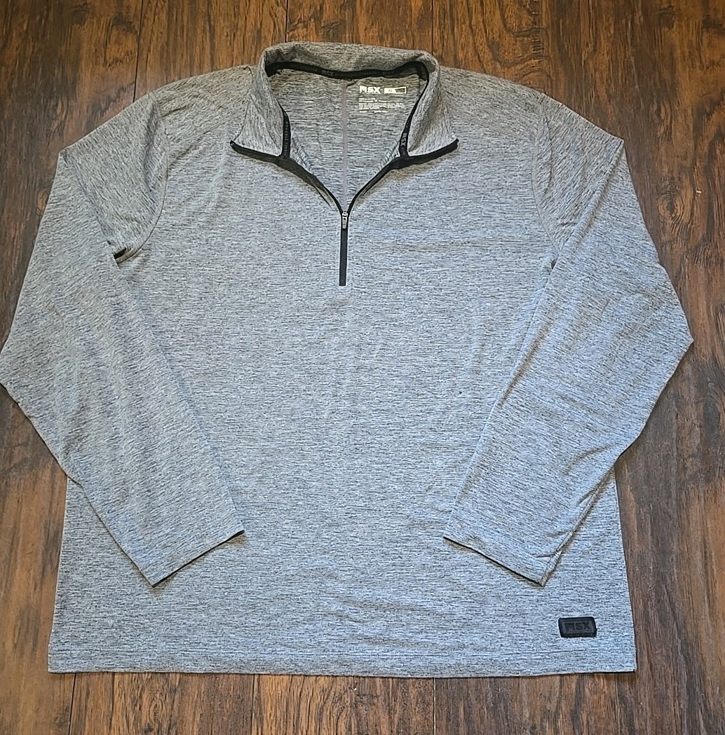 Michael Strahan MSX Performance Quarter Zip Pullover Mens Size XL gallery