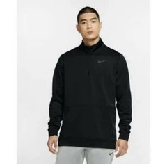 Mens Nike Dri-FIT Therma Long Sleeve 1/4 Zip Training Top Size LT Fleeced lined