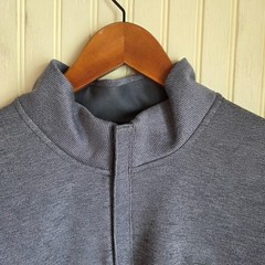 Under Armour Storm ColdGear Pullover Mens Large Gray 1/4 Zip Athletic Fleece Top