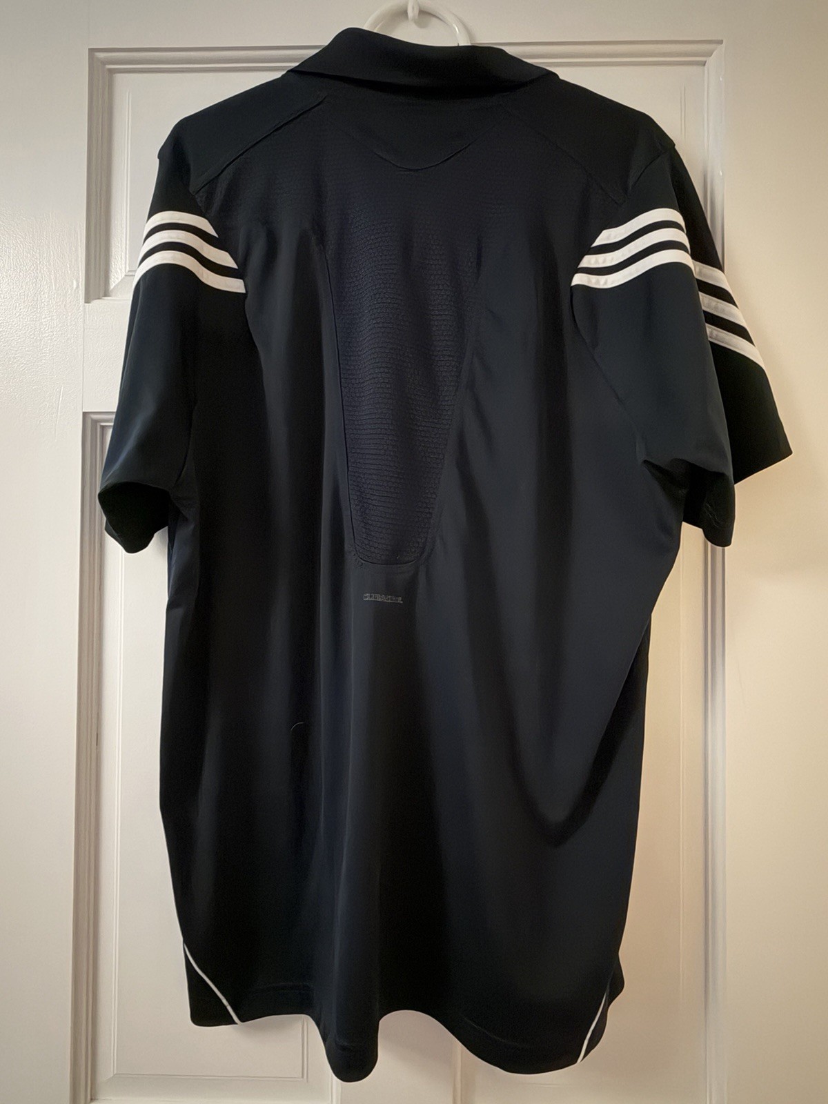 Adidas Mens’a Vintage Clima365/Climacool Athletic Polo Shirt; Navy, L gallery