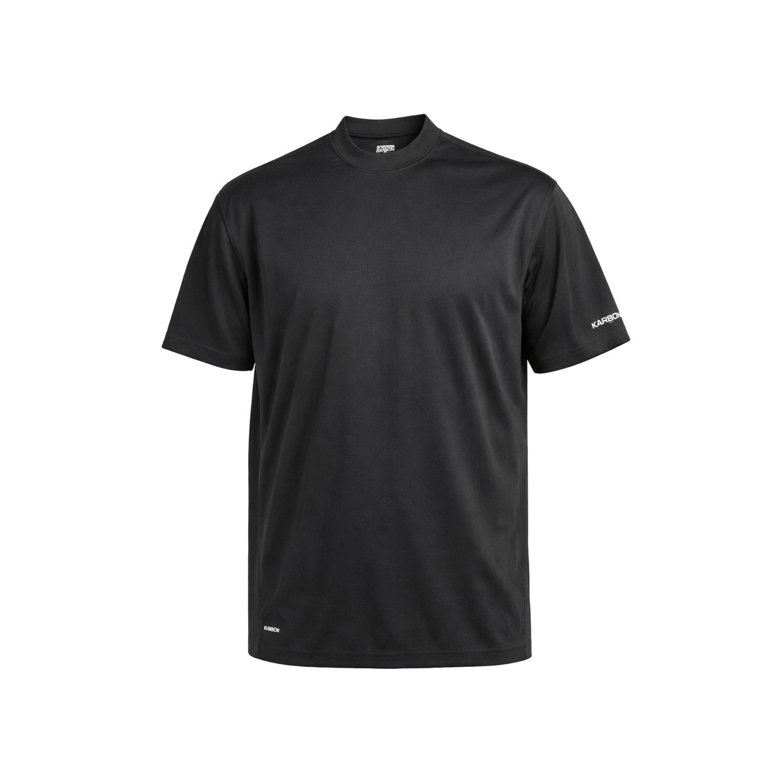 Karbon Men's Moisture Wicking Athletic Tee - Black - Size 3XL gallery