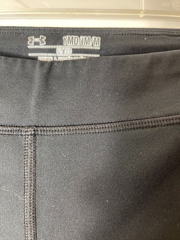 Under Armour Athletic Pants Black Youth Med gallery