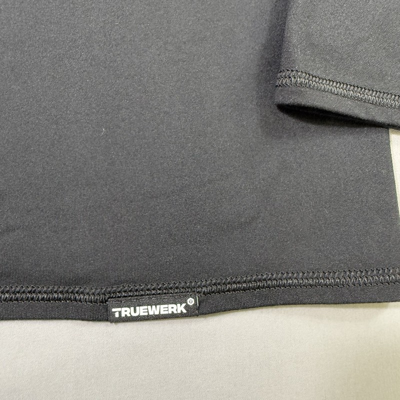Truewerk B2 Quarter Zip Pullover Mens Large Black Performance Ford Stewart Haas gallery