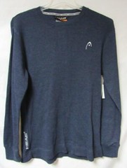 Head Mens Size Medium Dri-Motion Performance Thermal Waffle Shirt A1 1490