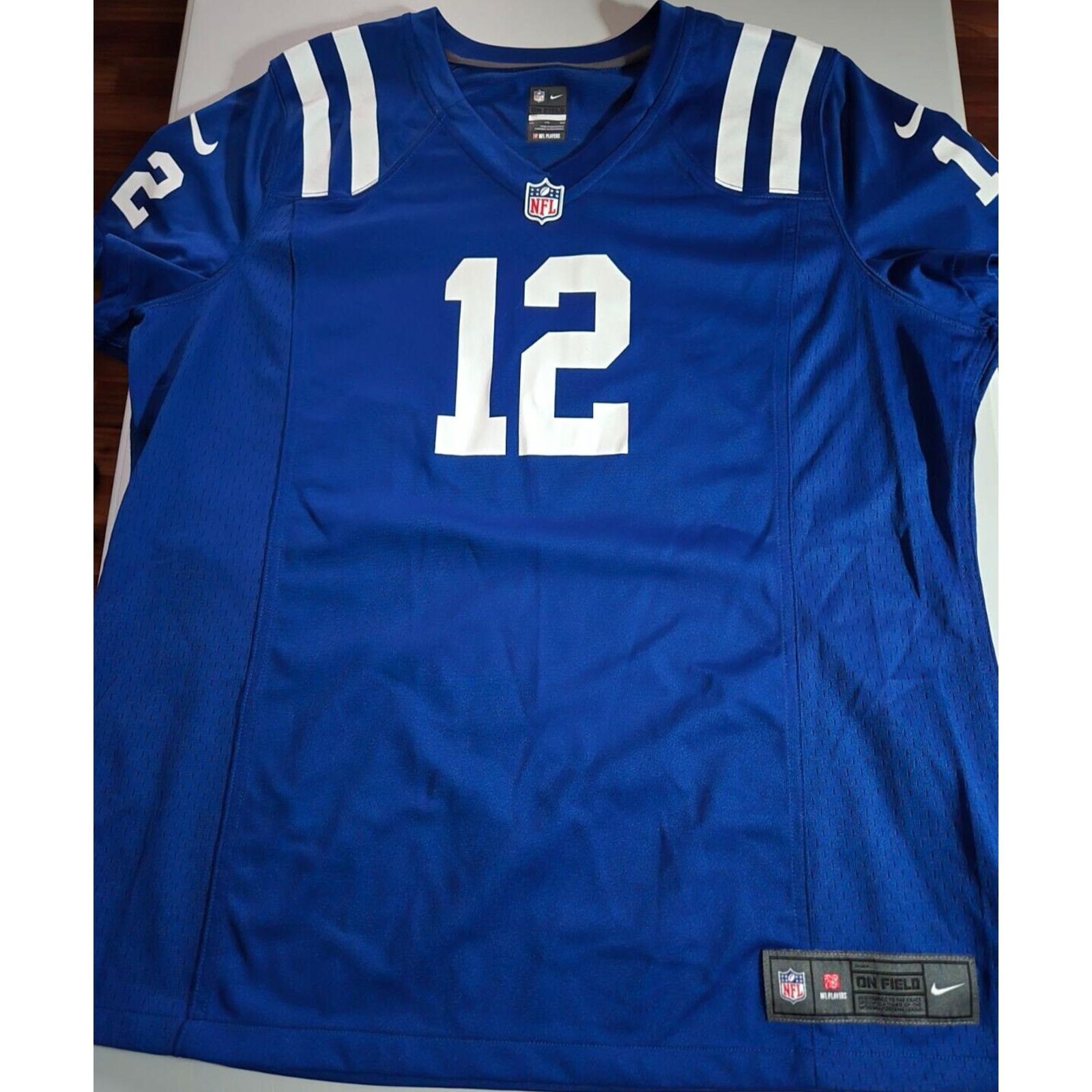 Indianapolis Colts Andrew Luck Nike NFL On Field Jersey Royal Blue XXL gallery