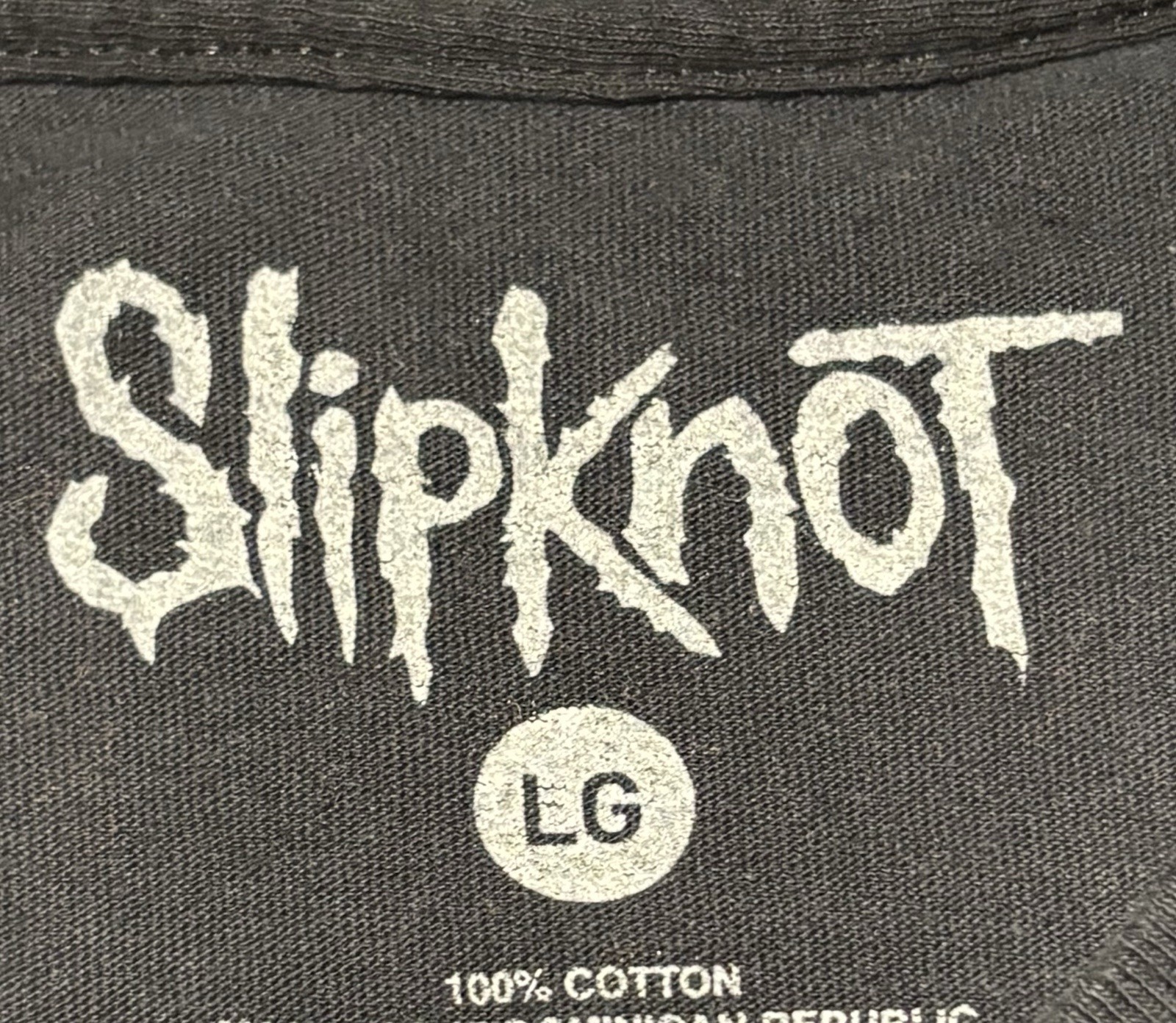 Slipknot AOP All Over Print Metal Goth T Shirt Size L gallery