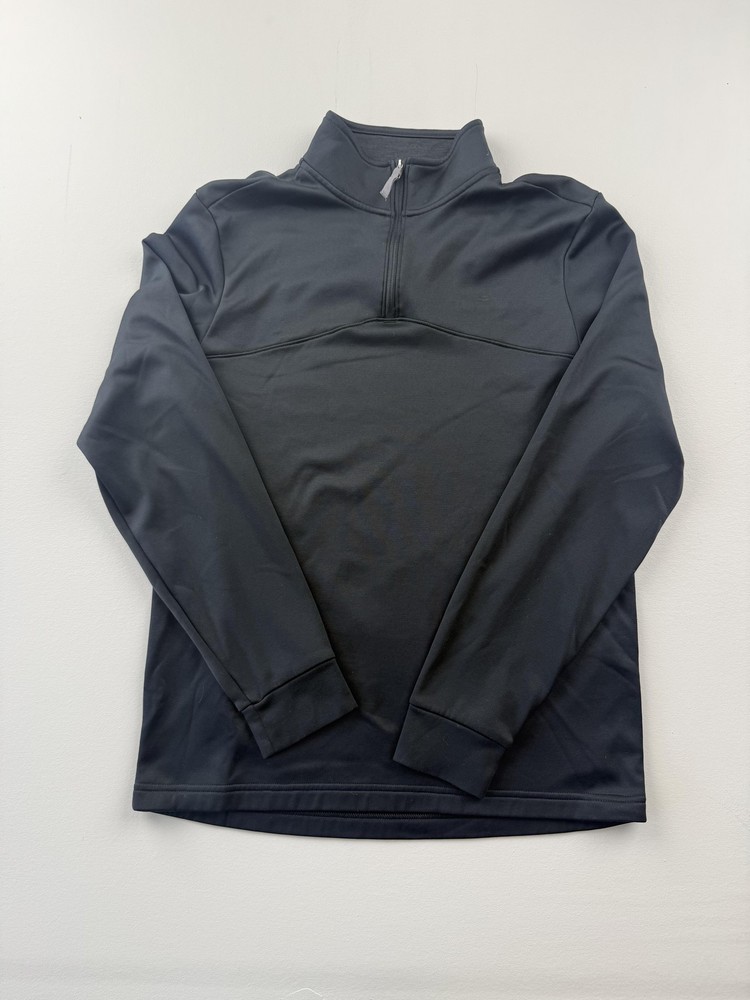 Under Armour ColdGear Pullover Mens Small Black Quarter Zip Performance Top