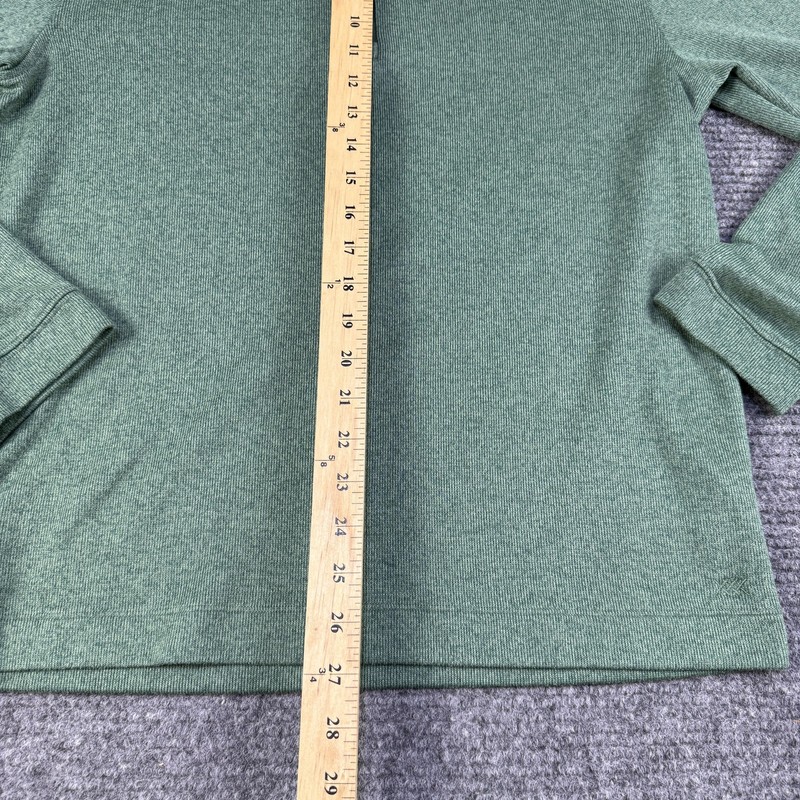 Rhone Pullover Mens Medium Green Quarter Zip Performance Golf Workout Casual gallery