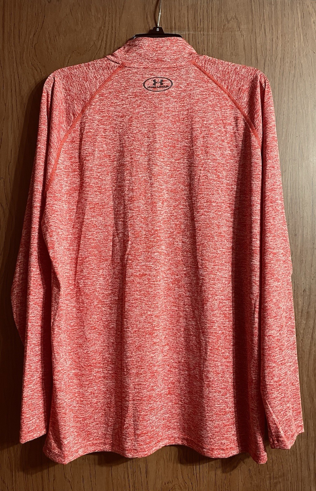Under Armour Size LG Men's HeatGear Long-Sleeve T-Shirt – Red gallery