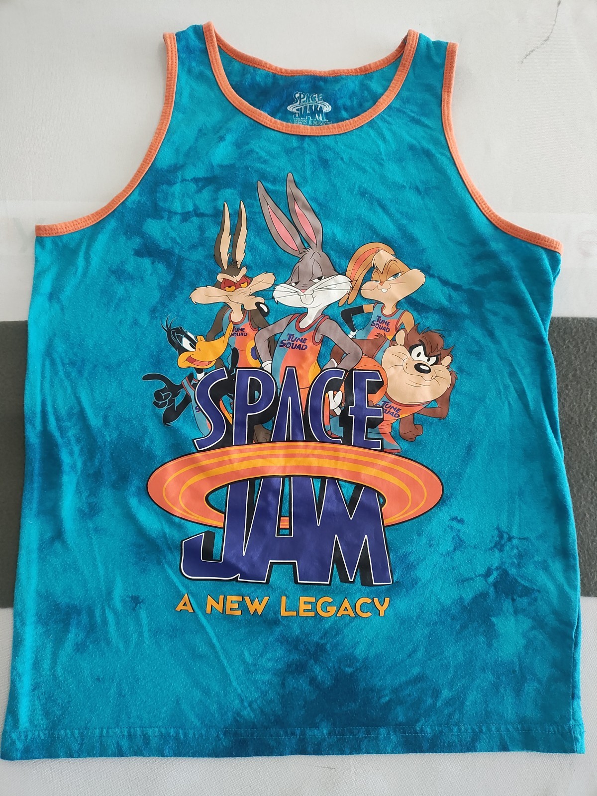 Space Jam Tune Squad Mens Tank Top Blue Small Sleeveless A New Legacy OG Toons gallery