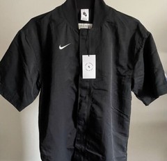 NWT NIKE X FEAR OF GOD NBA Warm-Up Top Off Noir Jerry Lorenzo (CU4686 010) sz M