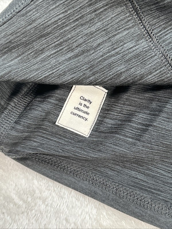 Vuori Ease Performance Half Zip Pullover Shirt Charcoal Heather Men Sz XL gallery