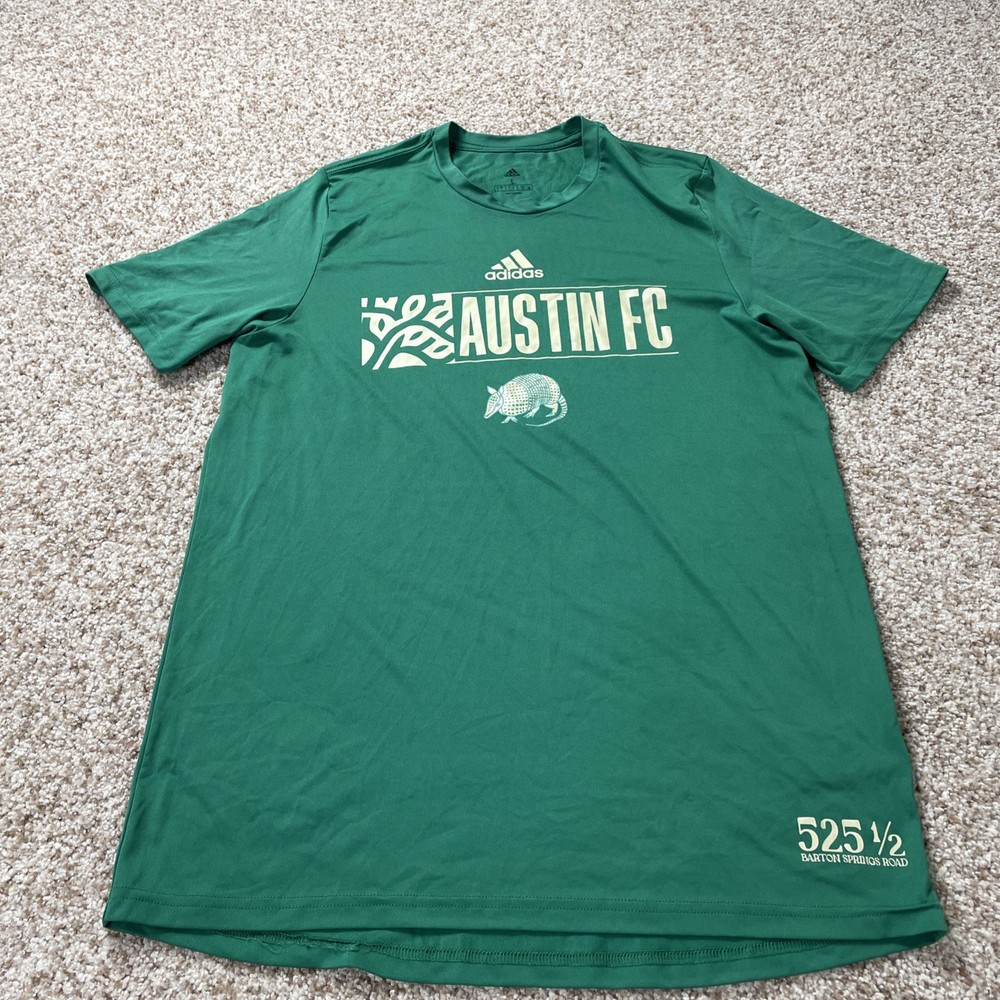 Adidas Austin FC Pre-Game Soccer Tee IX0026 Men’s Large