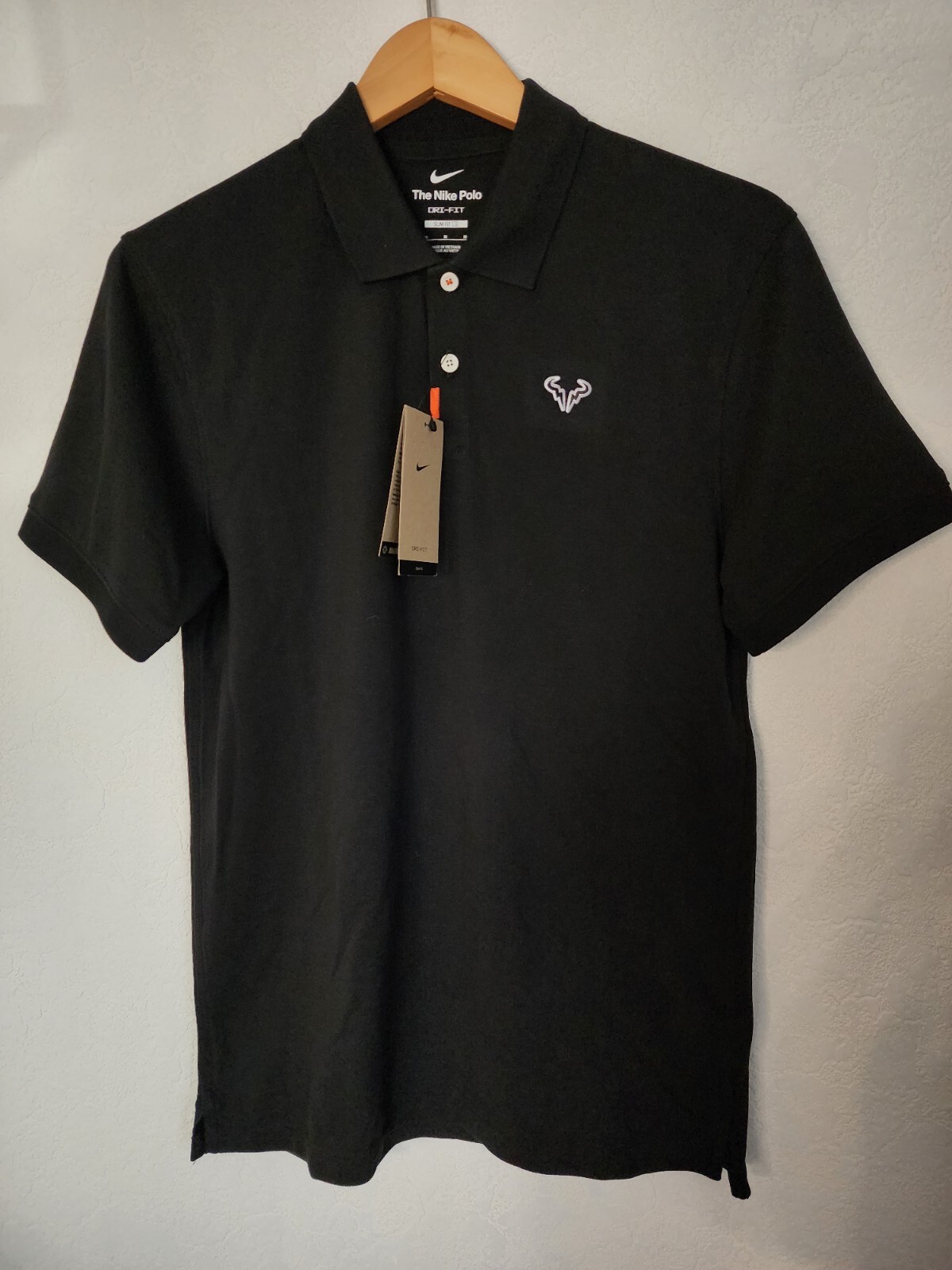 Nike The Nike Polo Rafa Slim Fit Shirt Size Large Mens Black DD8532-010 Nwt gallery