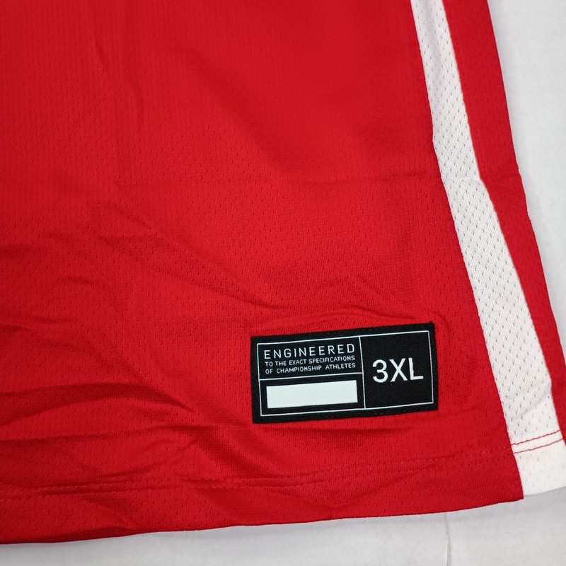 Nike Dri-FIT Basketball Jersey Men's Size 3XL Red White Reversible DN5212-658 gallery