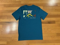 New S Nike Trail Hiking Mountain Running Aqua Dri-Fit Shirt ACG DV2705-367 Men