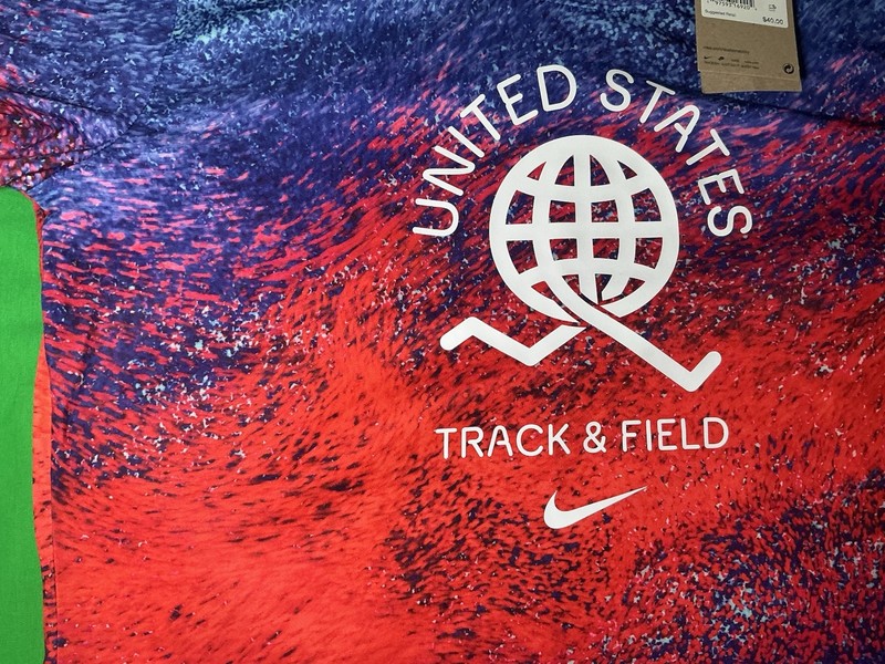 Nike Team USA Pro Elite Running Top Dri-Fit Track Field Women Medium FJ3432-635 gallery