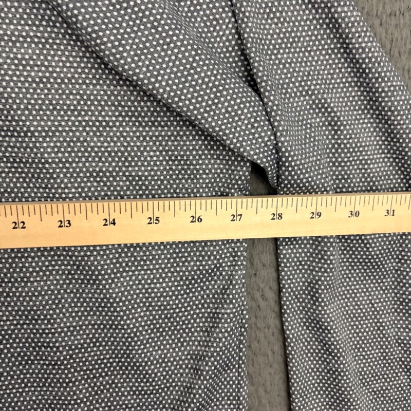 Haggar Pullover Mens 2XL Gray Polka Dot 1/4 Zip Long Sleeve Performance Outdoor gallery