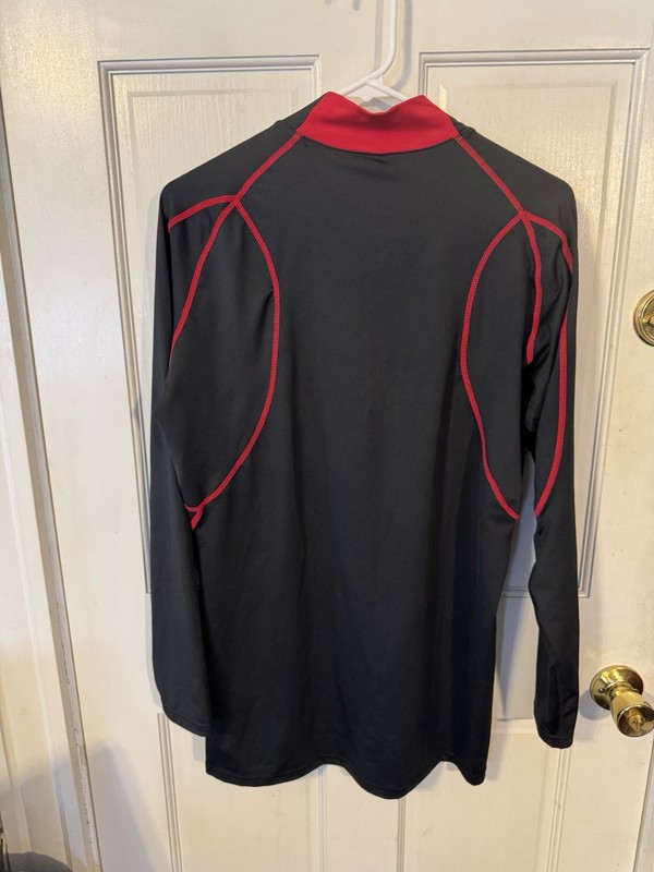 Tesla Performance Training Compression Long Sleeve Shirt Men’s Large Black New gallery