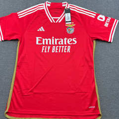 BNWT Benfica Adidas 2023-2024 Home Football Jersey Mens Large Adult Red Shirt