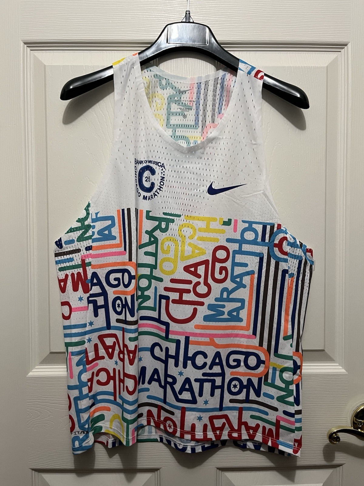 Nike AeroSwift Dri-FIT ADV Chicago Marathon 2025 Running Singlet Sz L HQ4277-100 gallery