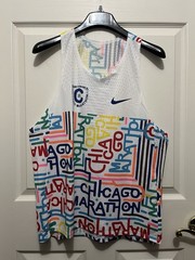 Nike AeroSwift Dri-FIT ADV Chicago Marathon 2025 Running Singlet Sz L HQ4277-100