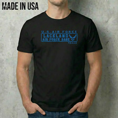 NEW Lackland Air Force Base Black – Military SHIRT SIZE S-2XL MADE IN USA