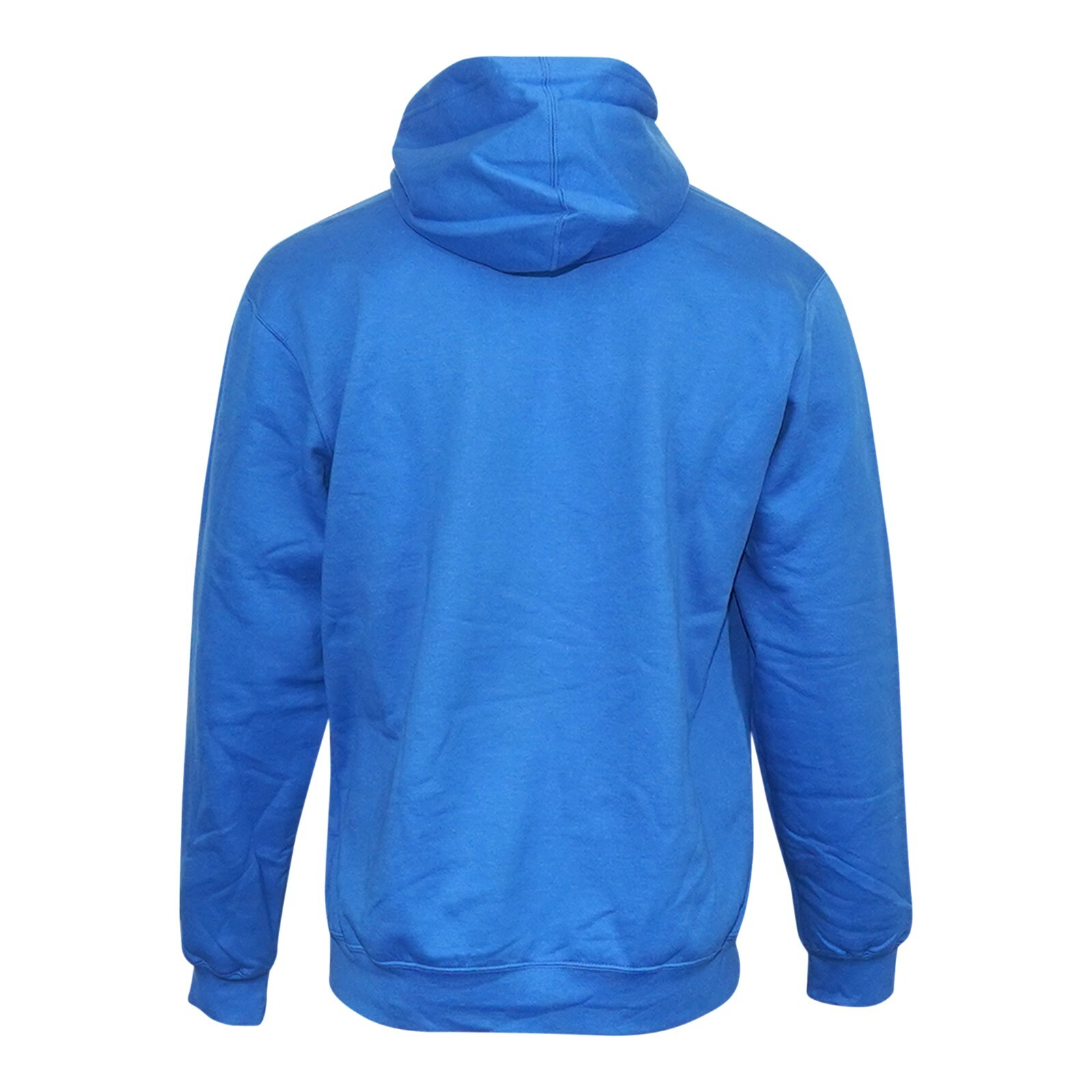 Adidas Men's Blue Basic Blank 50/50 Pullover Fleece Hoodie gallery