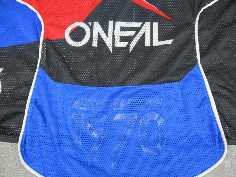 O Neal Jersey Mens Large Multicolor Thompson Hardwear Motocross Shirt MX gallery