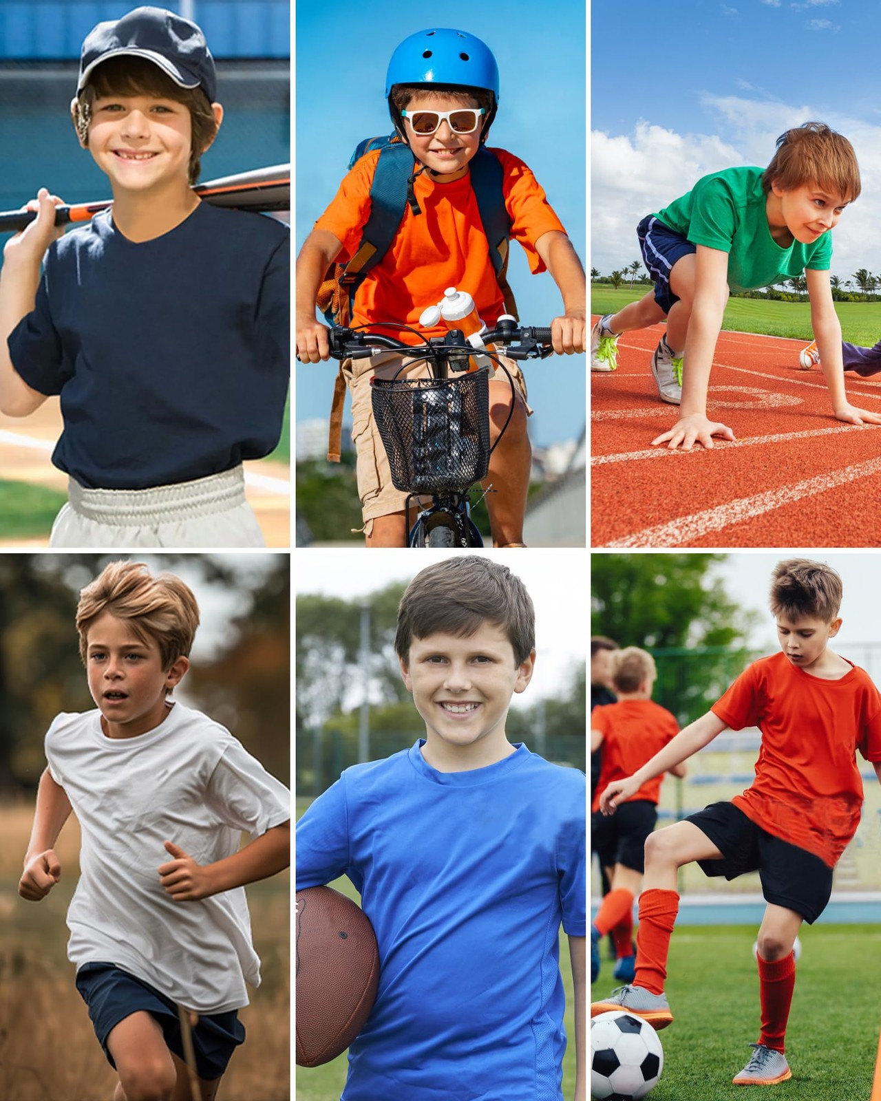 2T to Youth Neon Shirt UPF 50+ Dry Fit Athletic Short Sleeve Rash Guard T Shi... gallery