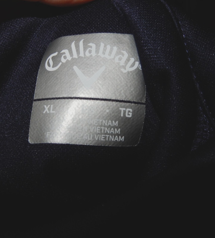 Callaway 1/4 Zip Pullover Two Tone Blue Men's Size XL Long Sleeve gallery