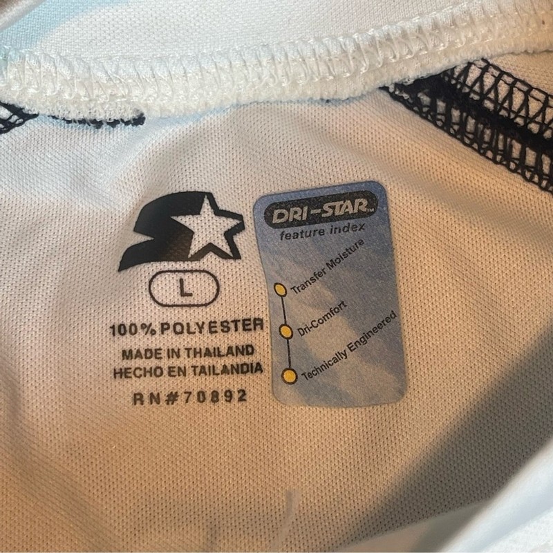 Starter Dri-Star Athletic Quarter-Zip Pullover T-shirts Set - Size L (3 Pack) gallery