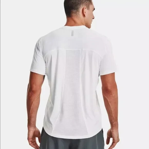 Under Armour Men's UA CoolSwitch Run Graphic T-Shirt 1372593 White Size XXL gallery