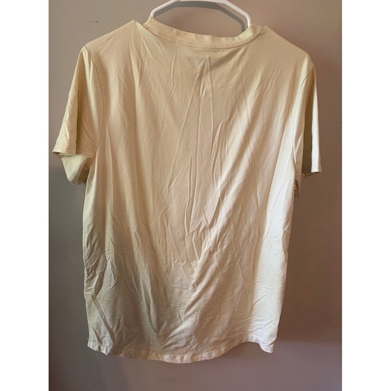 All In Motion Mens Performance Short Sleeve T-Shirt Tan Cream Size M E0229 gallery