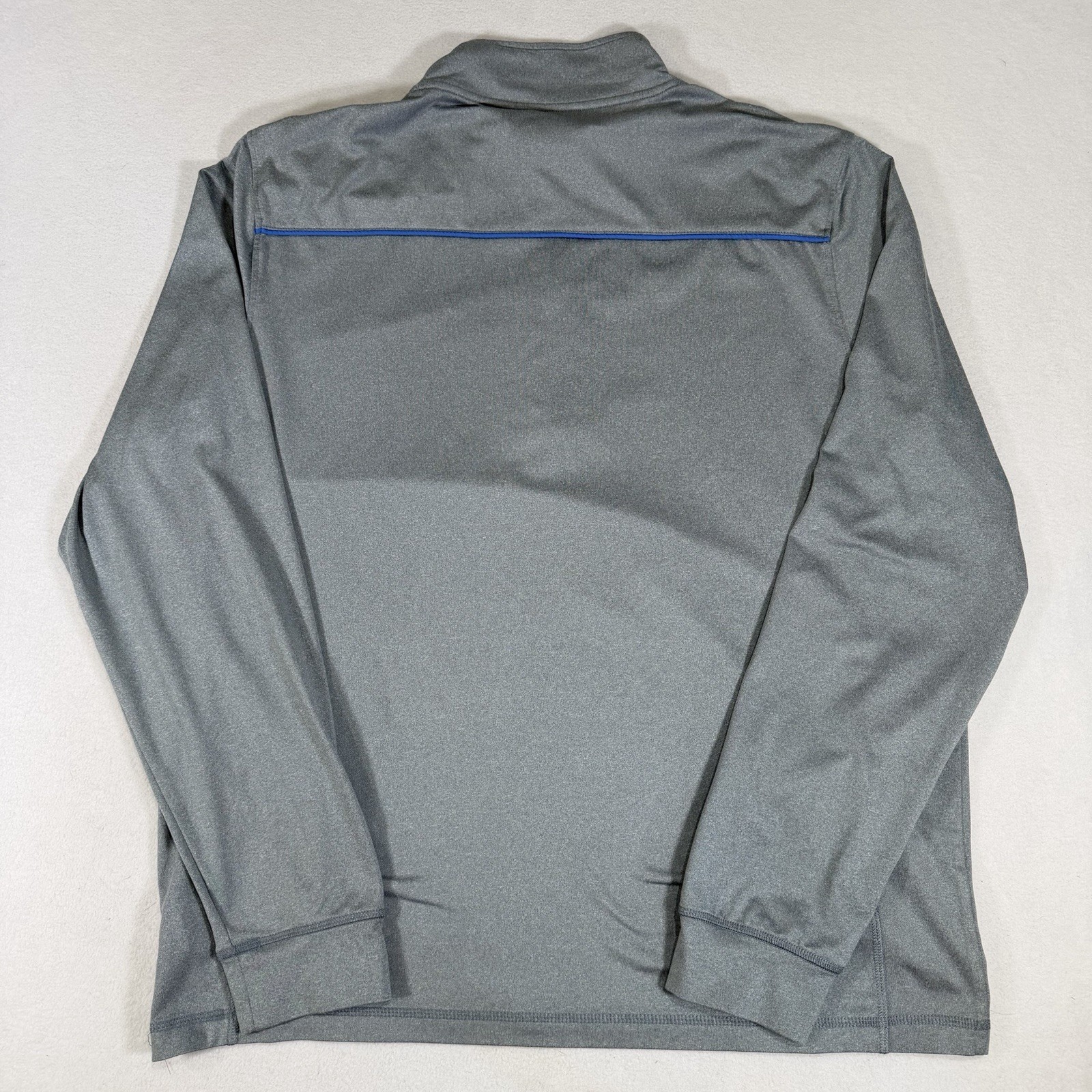 Johnnie-O Apex 1/4 Zip Pullover Mens Large Cloudbreak Gray Performance Golf gallery