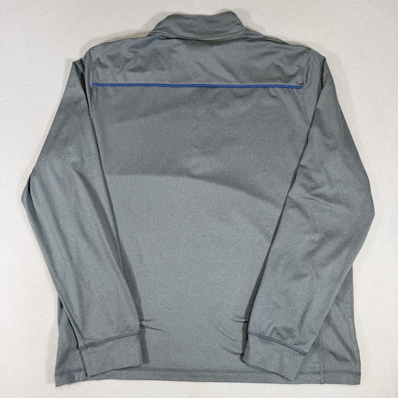 Johnnie-O Apex 1/4 Zip Pullover Mens Large Cloudbreak Gray Performance Golf gallery