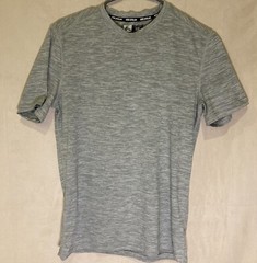 RBX XTRAIN – Athletic Performance Mens Crewneck Shirt – Gray – Size S – EUC