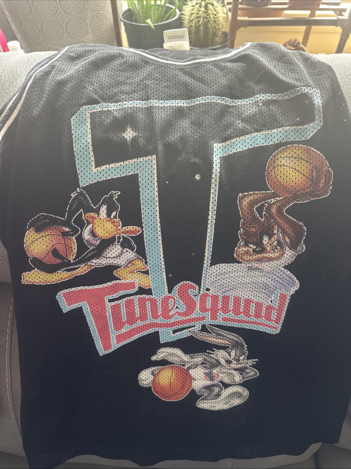 Space Jam Tune Squad Mesh Tank Top Mens Large Black Daffy Duck Taz Bugs Bunny 28 gallery