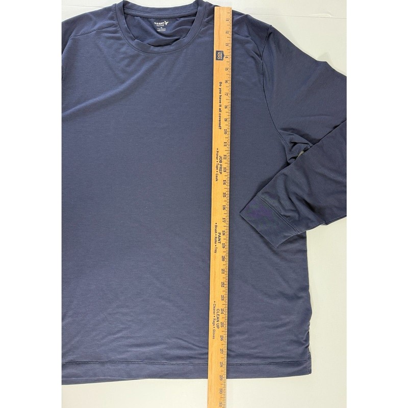 Old Navy Active 4 Way Stretch Navy Long Sleeve T Shirt - Men's XL gallery