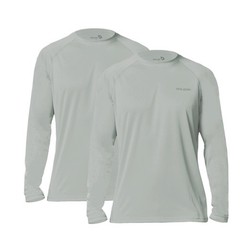 Mens UPF 50+ Sun Protection Shirts Long Sleeve Rash Guard, Quick Dry 4-Way St…