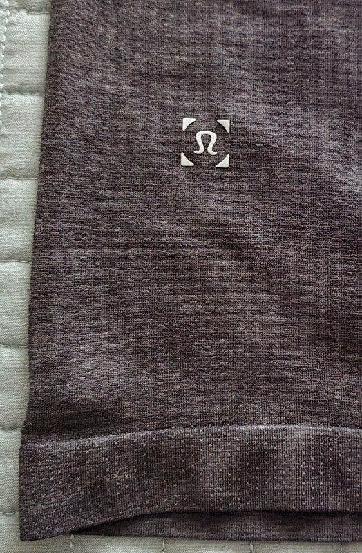 Lululemon Metal Vent Tech Shirt Mens Large Dark Gray Long Sleeve Athletic EUC gallery