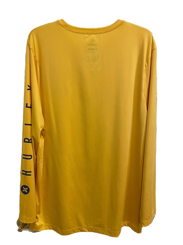 Hurley Men's Long Sleeve Sunny Side Hybrid Stretch UPF Tagless Sunshirt XXL gallery