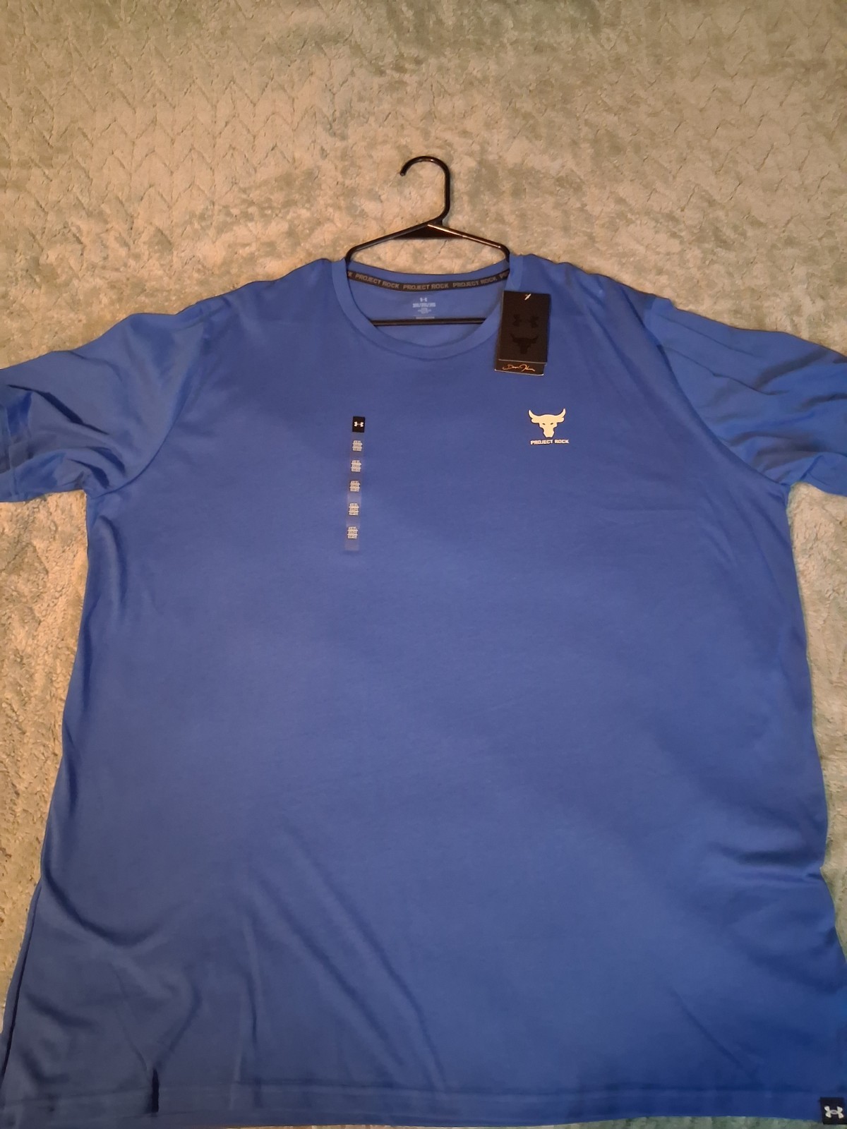Under Armour Project Rock Royal Blue T-shirt 3XL gallery
