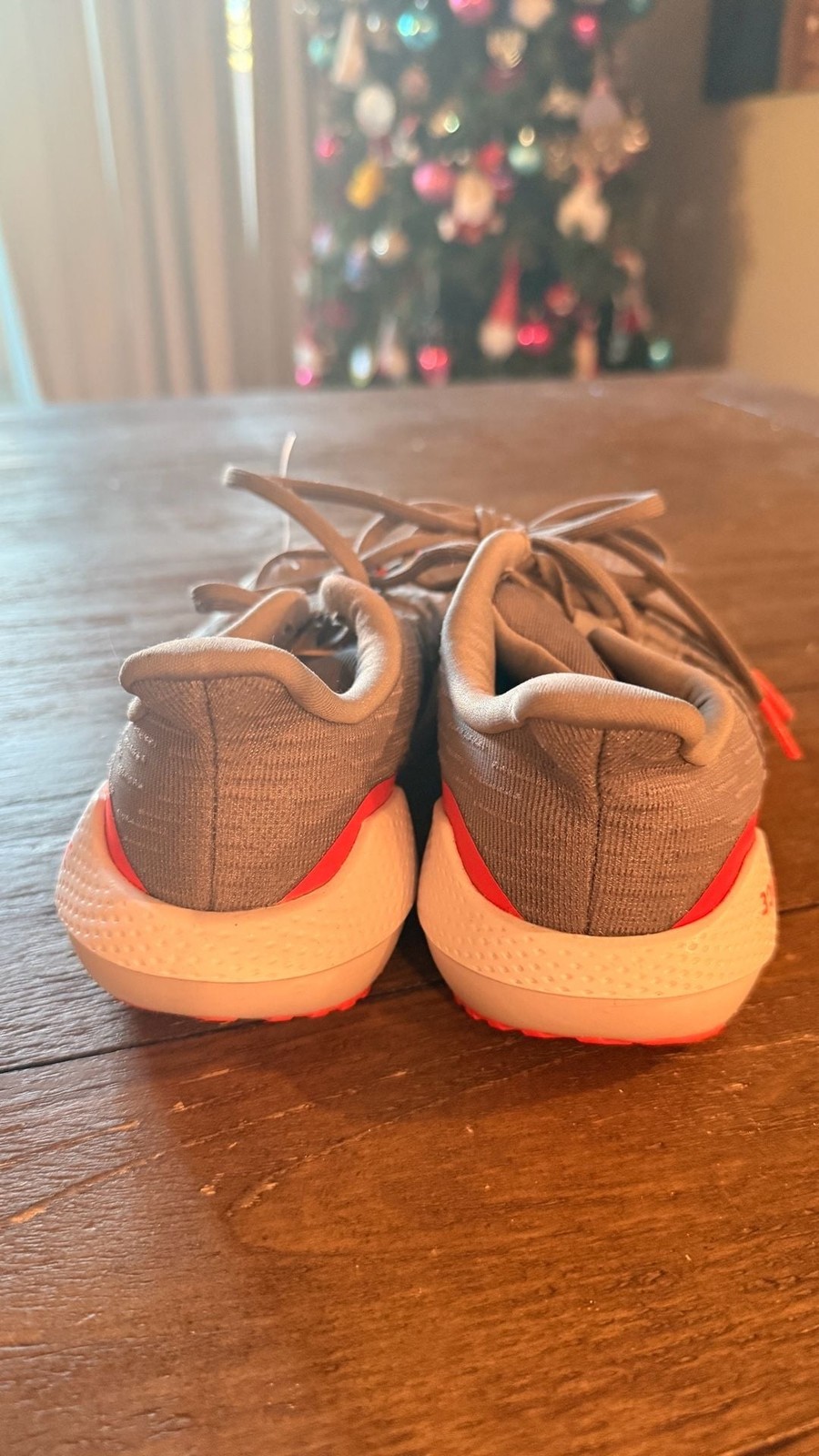 Adidas Kids Running Shoes Size 3.5 Gray and Red gallery