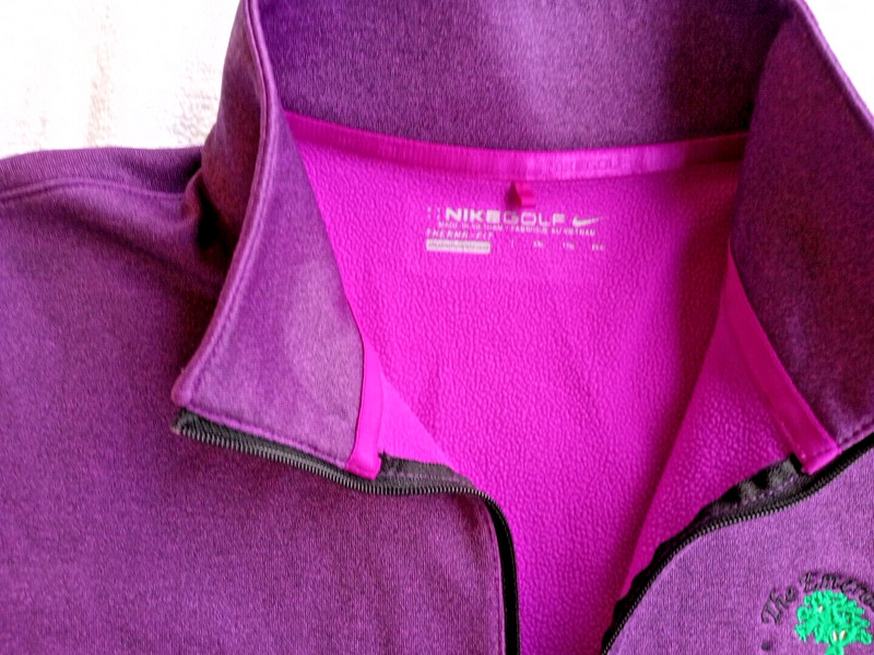 Nike Golf Pullover 1/4 Zip " The Emerald " Womens Golf Activewear Long Sleeve gallery