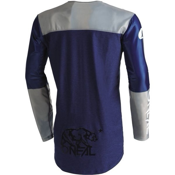 Oneal MAYHEM Jersey Adult Small HEXX V.22 Blue/Gray Long Sleeve gallery