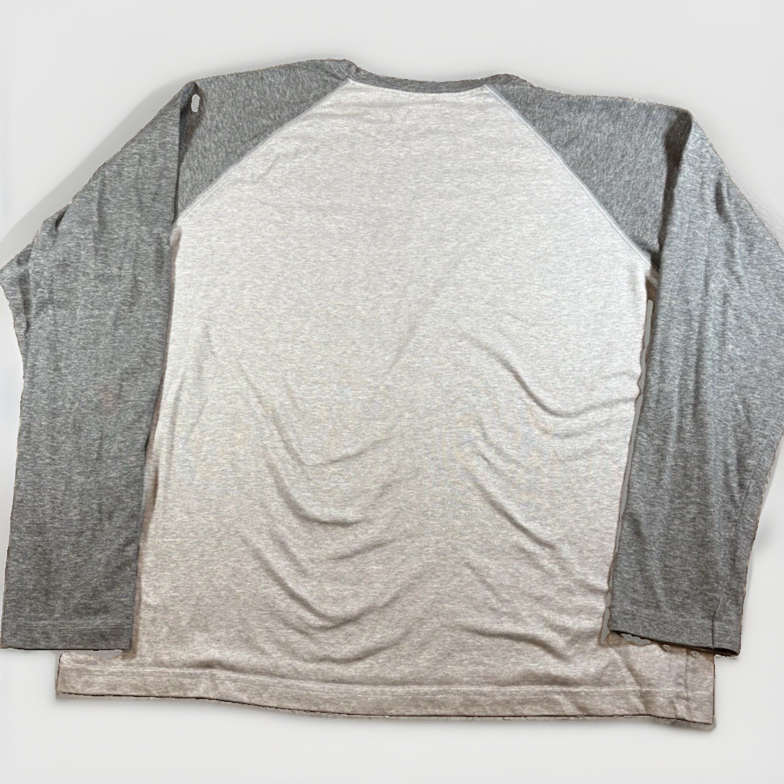 Columbia Omni-Wick Long Sleeve Raglan Shirt XL Gray Performance Crewneck gallery