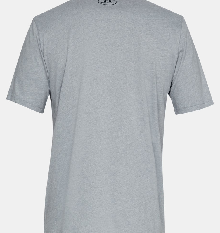 Under Armour UA Mens T Shirt Sportstyle Crew Sports Gym Top Tee Grey S-XXL gallery
